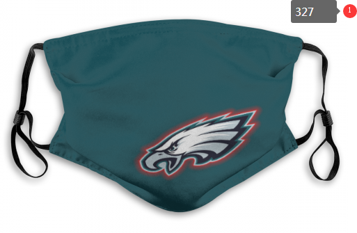 NFL Philadelphia Eagles #7 Dust mask with filter->nfl dust mask->Sports Accessory